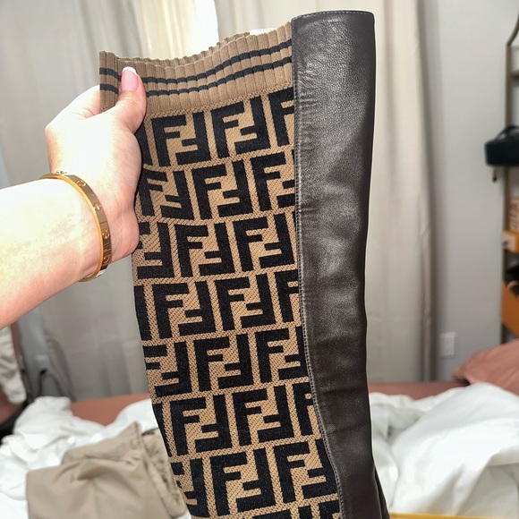 Fendi thigh high boots - Picture 6 of 9